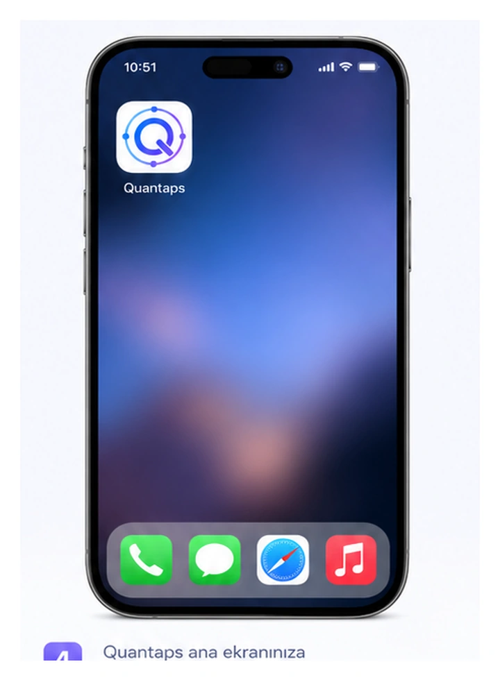 Quantaps ana ekran simgesi