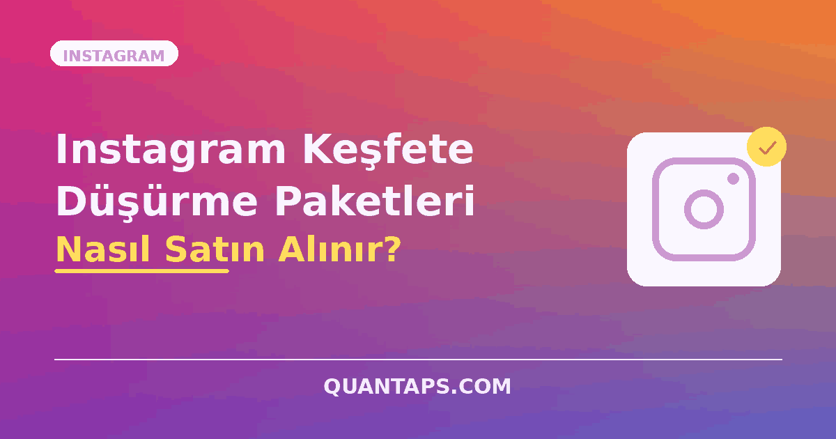 Instagram satın alma görseli