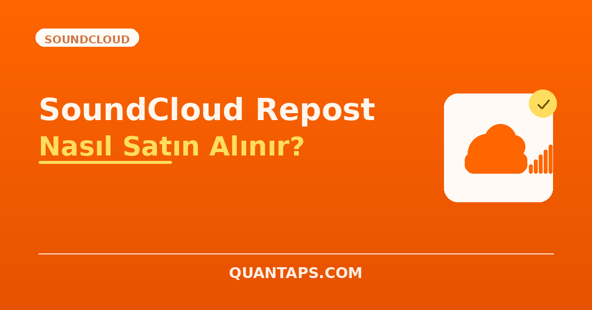SoundCloud satın alma görseli