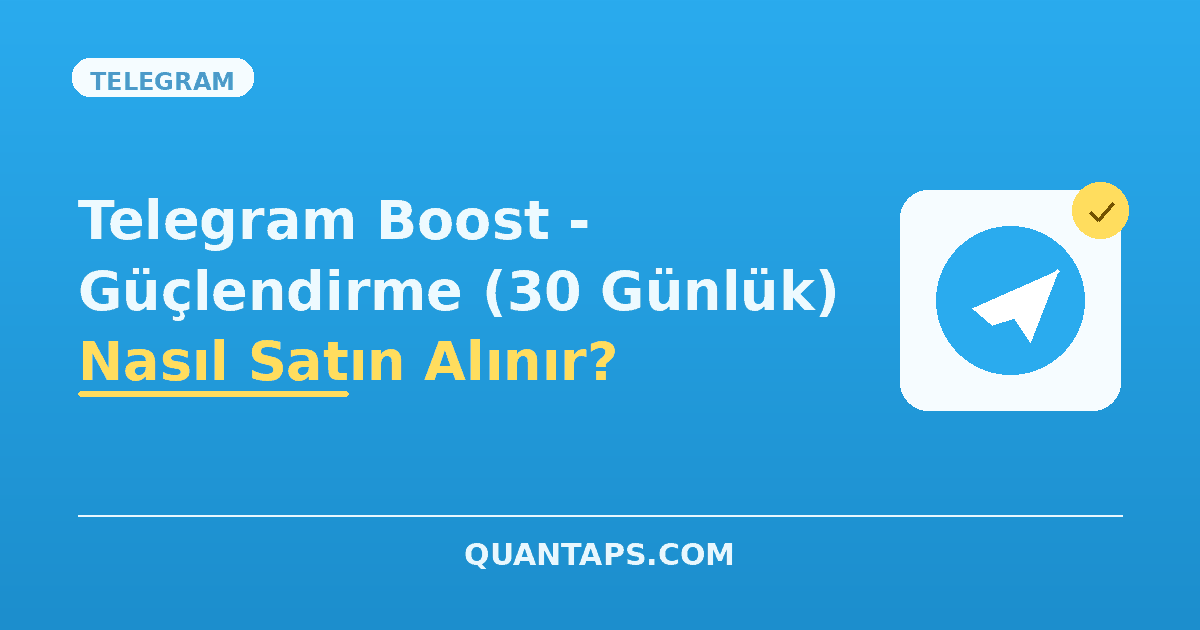 Telegram satın alma görseli