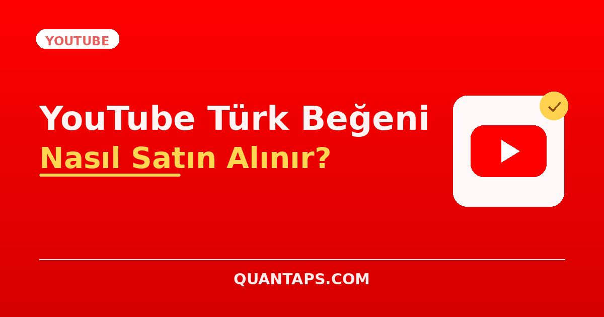 YouTube satın alma görseli