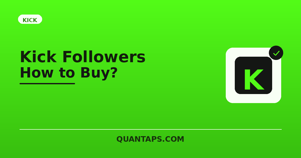 Kick purchase illustration