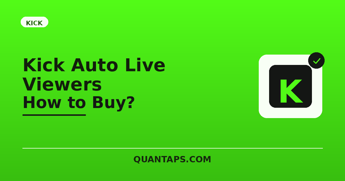 Kick purchase illustration