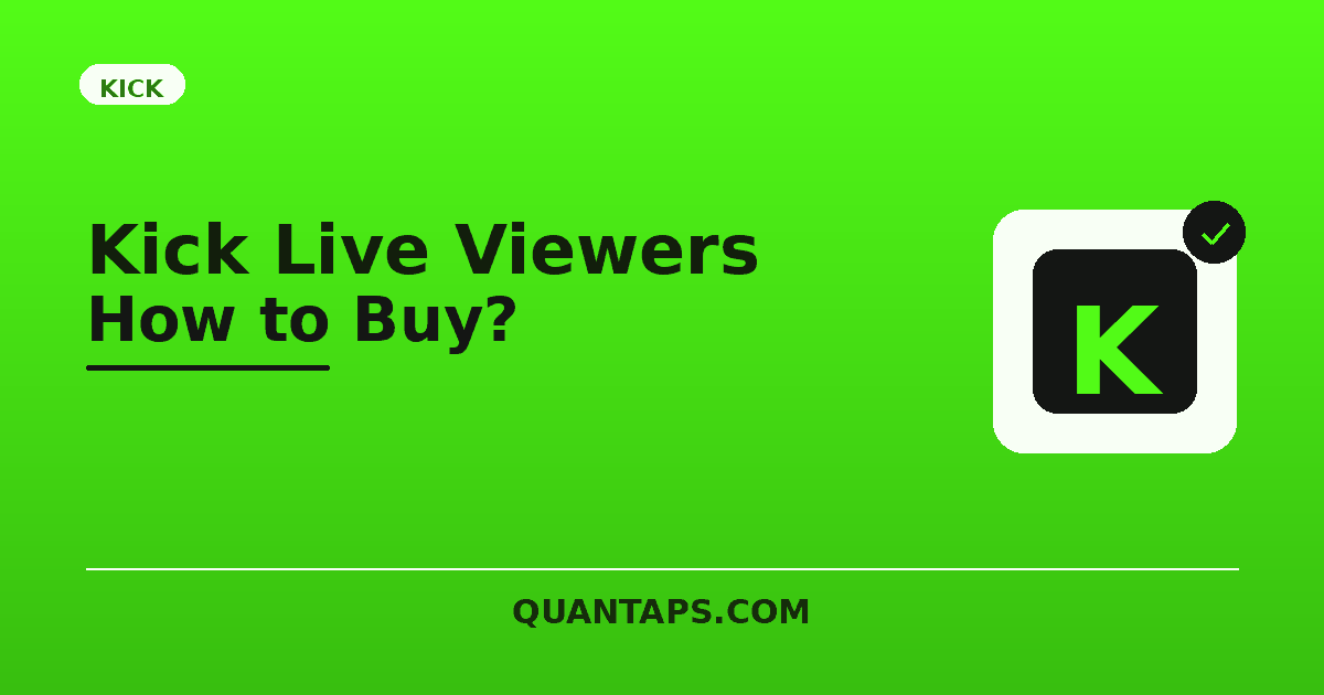 Kick purchase illustration