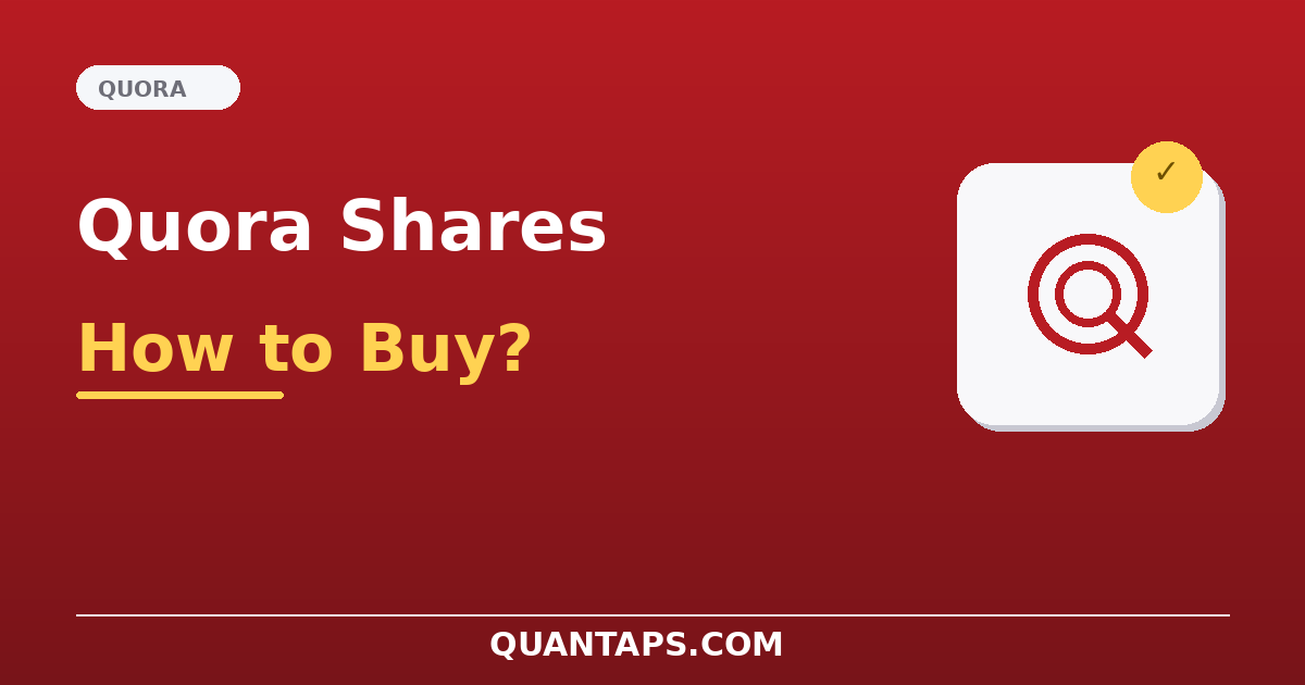 Quora purchase illustration
