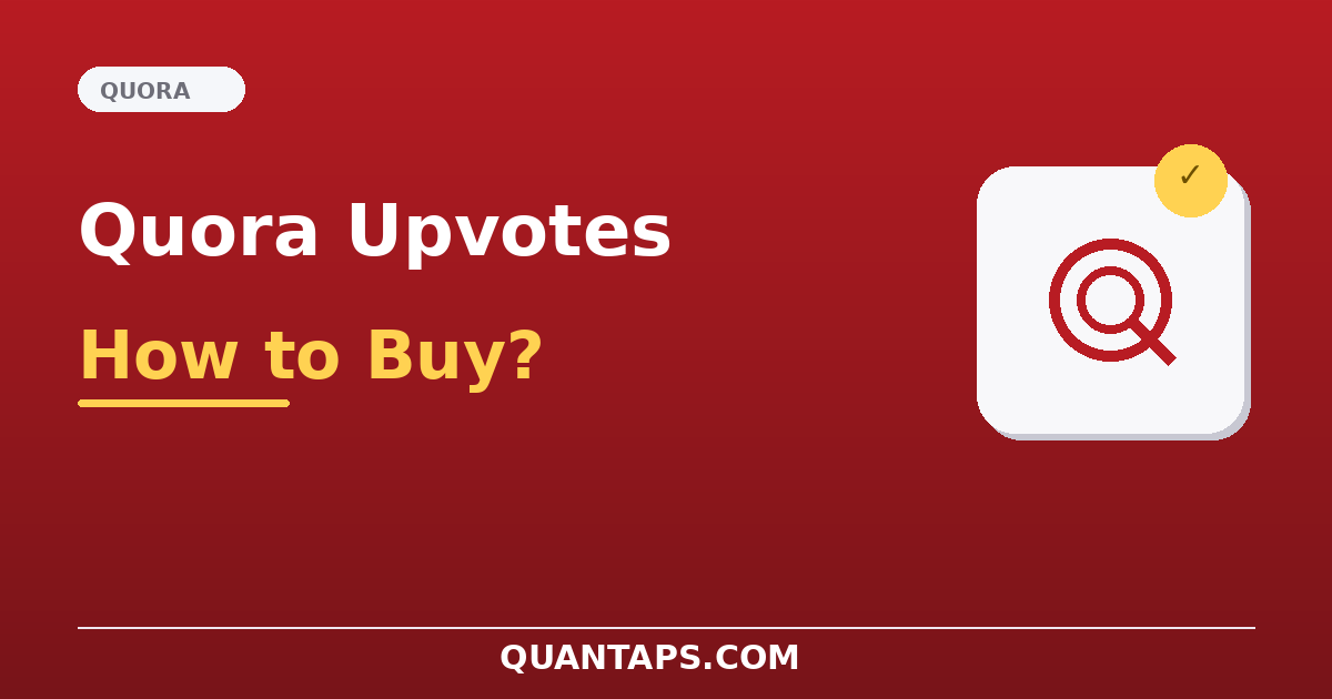 Quora purchase illustration