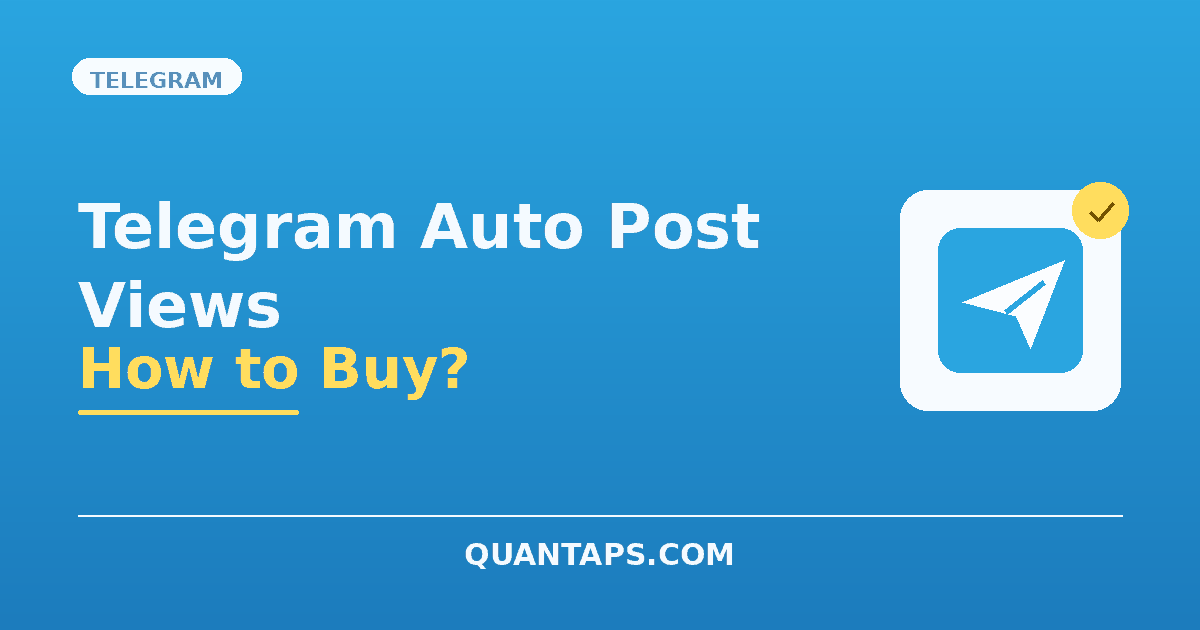 Telegram purchase illustration