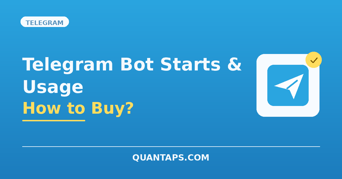 Telegram purchase illustration