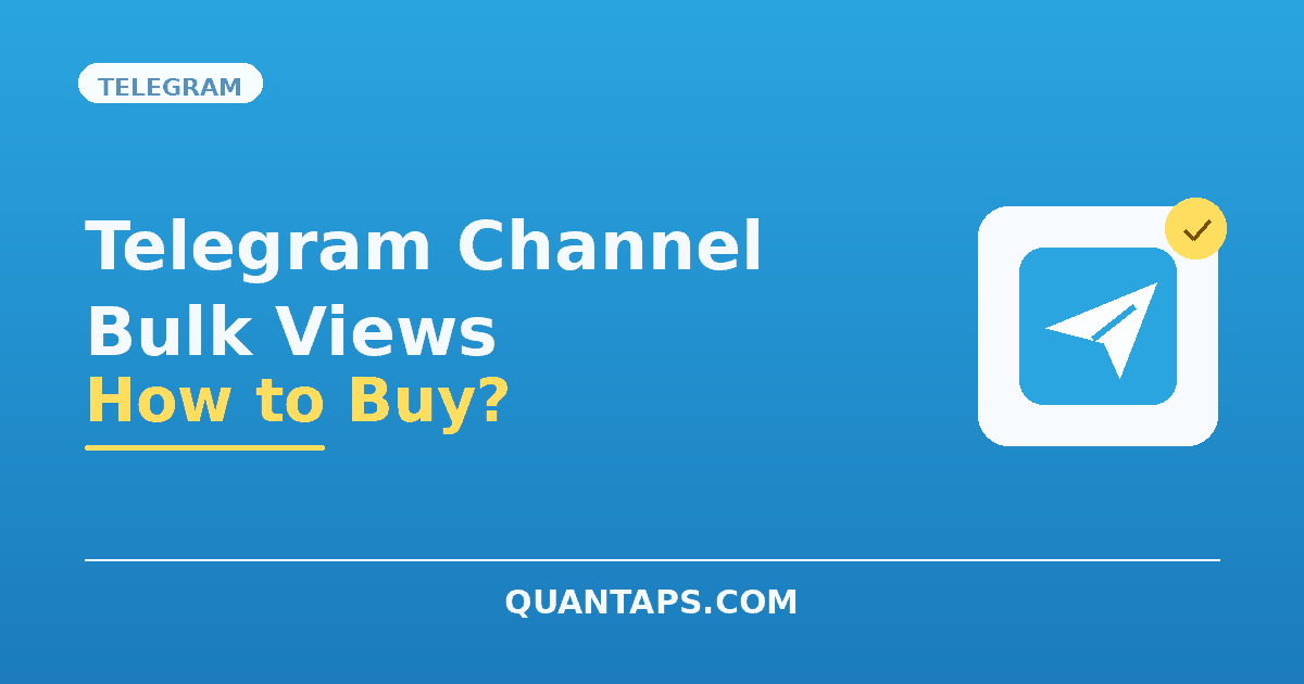 Telegram purchase illustration