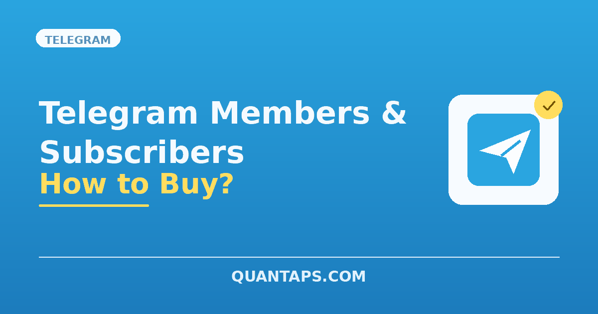 Telegram purchase illustration