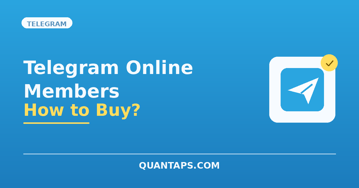 Telegram purchase illustration