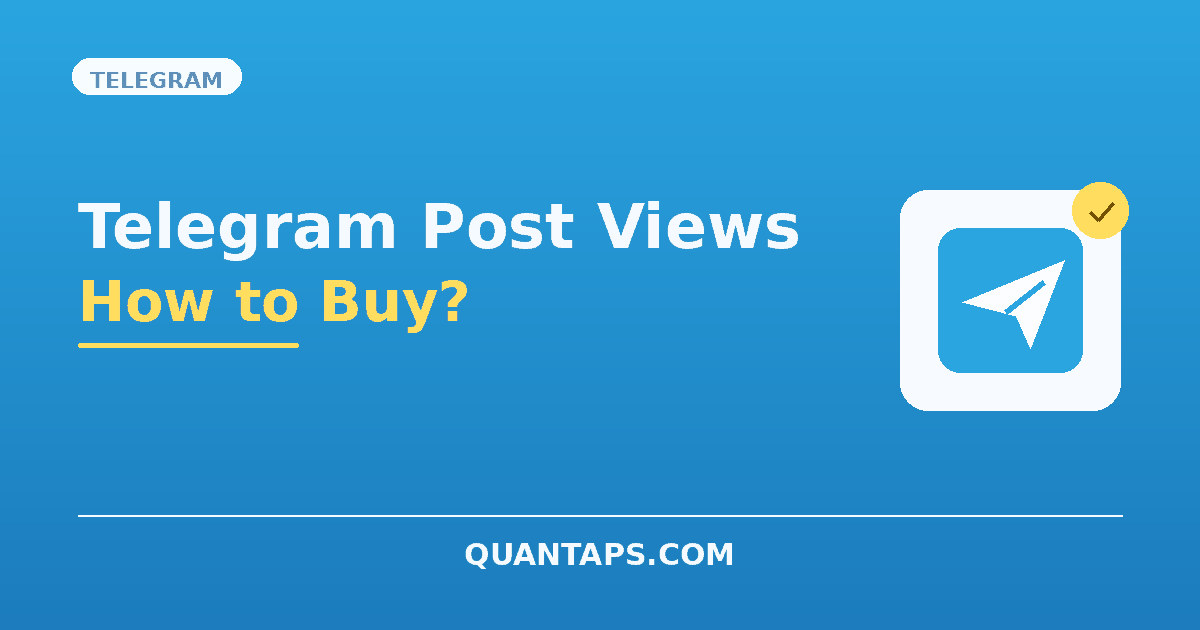 Telegram purchase illustration