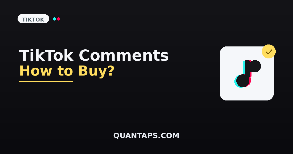 TikTok purchase illustration