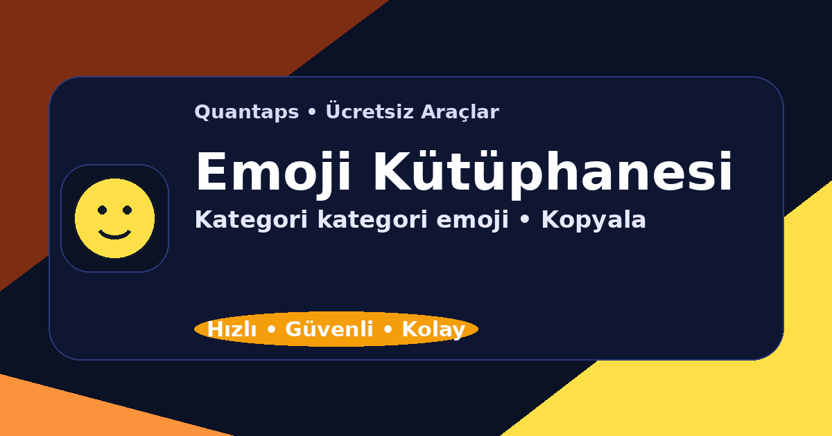 Emoji Kütüphanesi