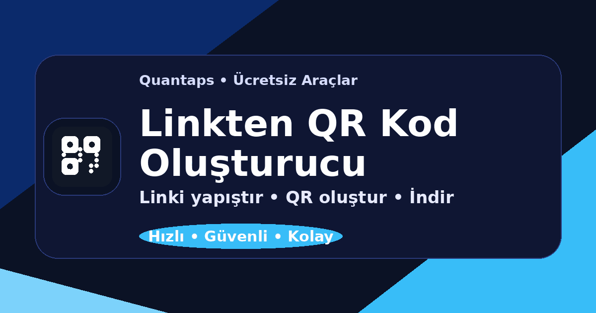 Linkten QR Kod Oluşturucu