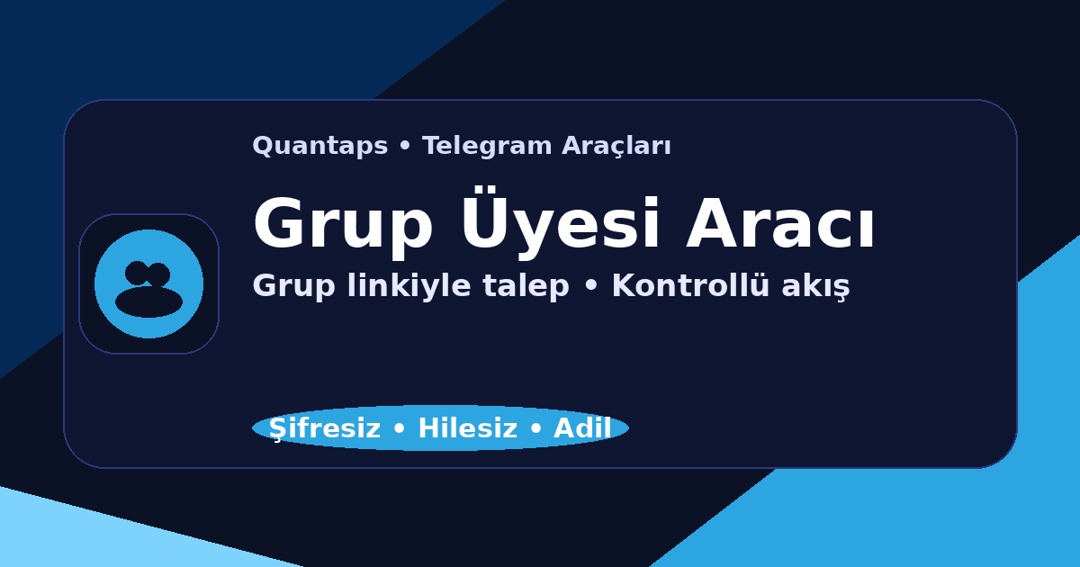 Telegram Ücretsiz Grup Üyesi