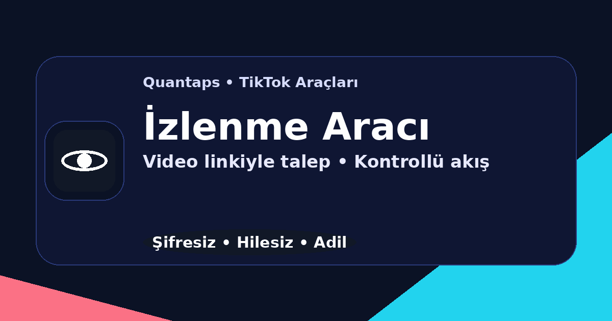 TikTok Ücretsiz İzlenme