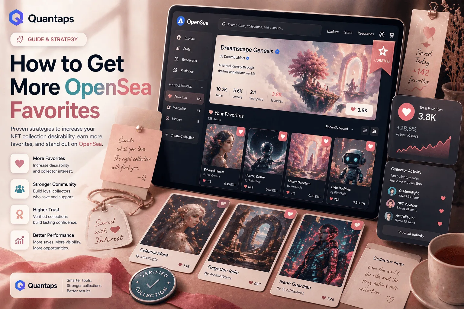 How to Get More OpenSea Favorites