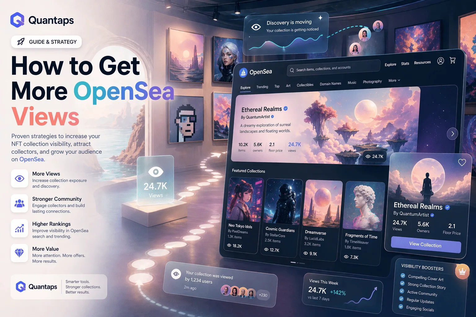 How to Get More OpenSea Views