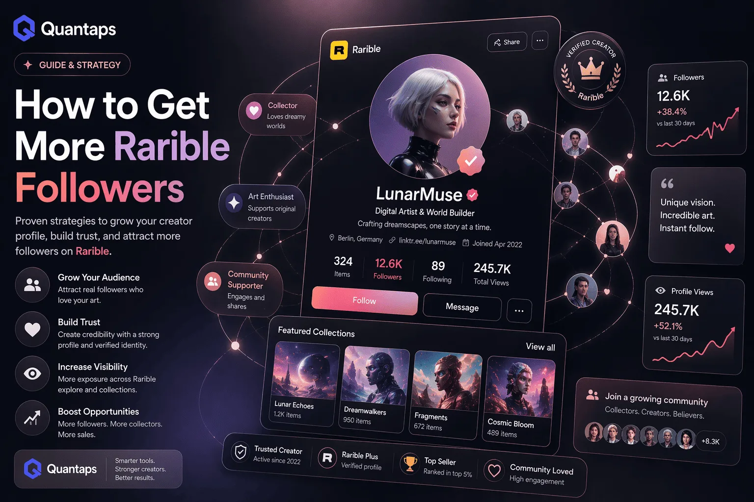 How to Get More Rarible Followers