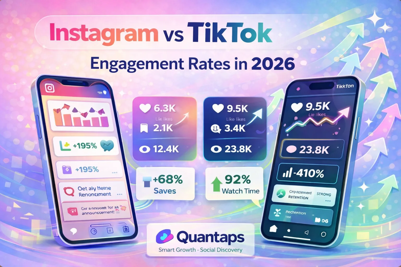 Instagram vs TikTok Engagement Rates in 2026: What Actually Drives Reach?