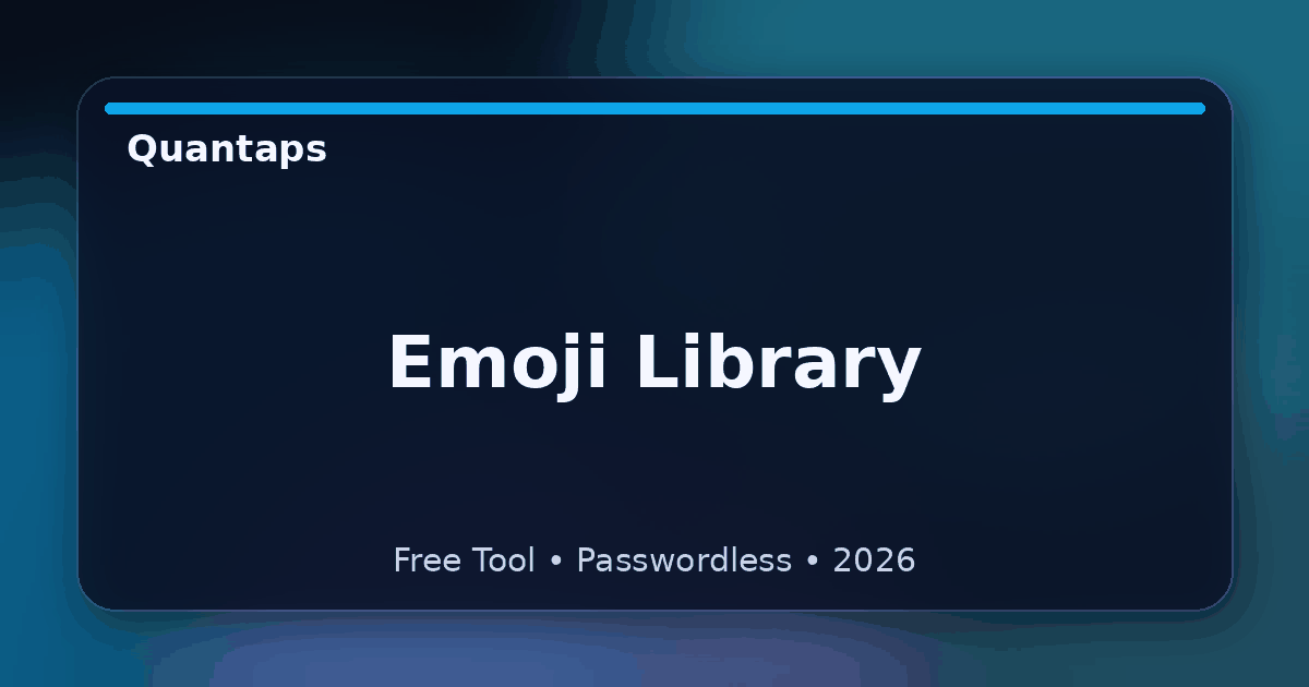 Emoji Library