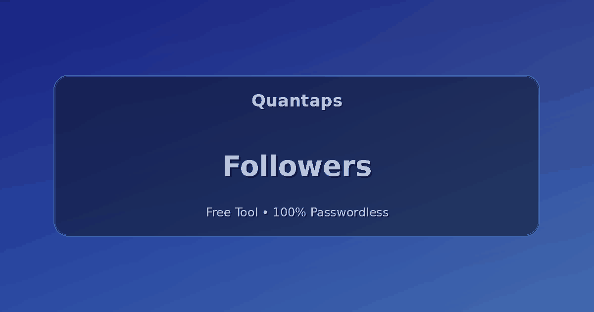 Free Facebook Followers