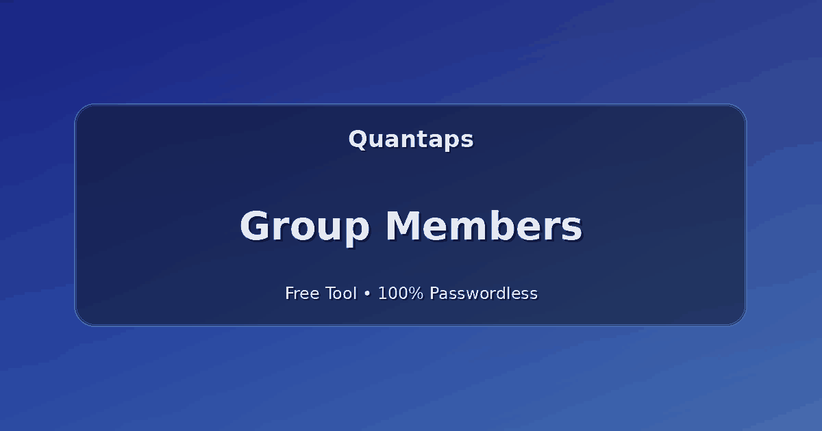 Free Facebook Group Members