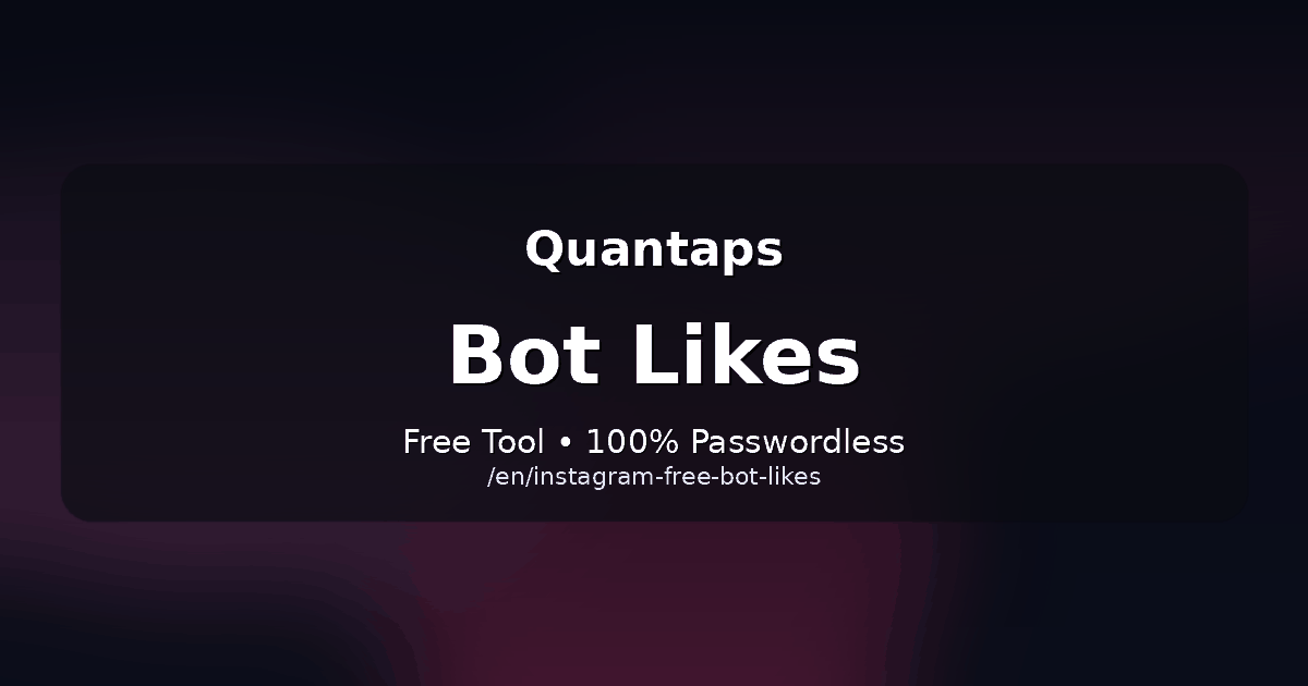 Free Instagram Bot Likes