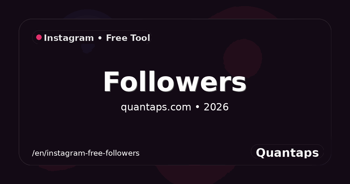 Free Instagram Followers