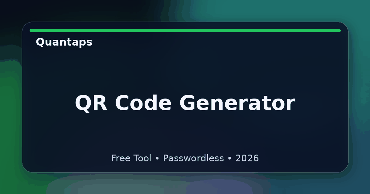 Link to QR Code Generator