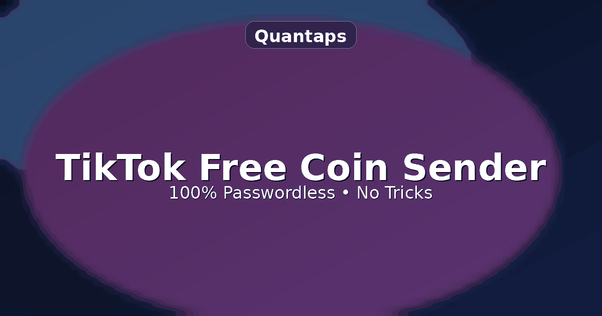TikTok Coin Sender