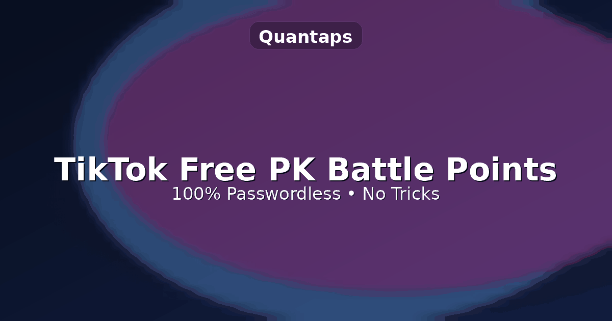 TikTok PK Battle Points