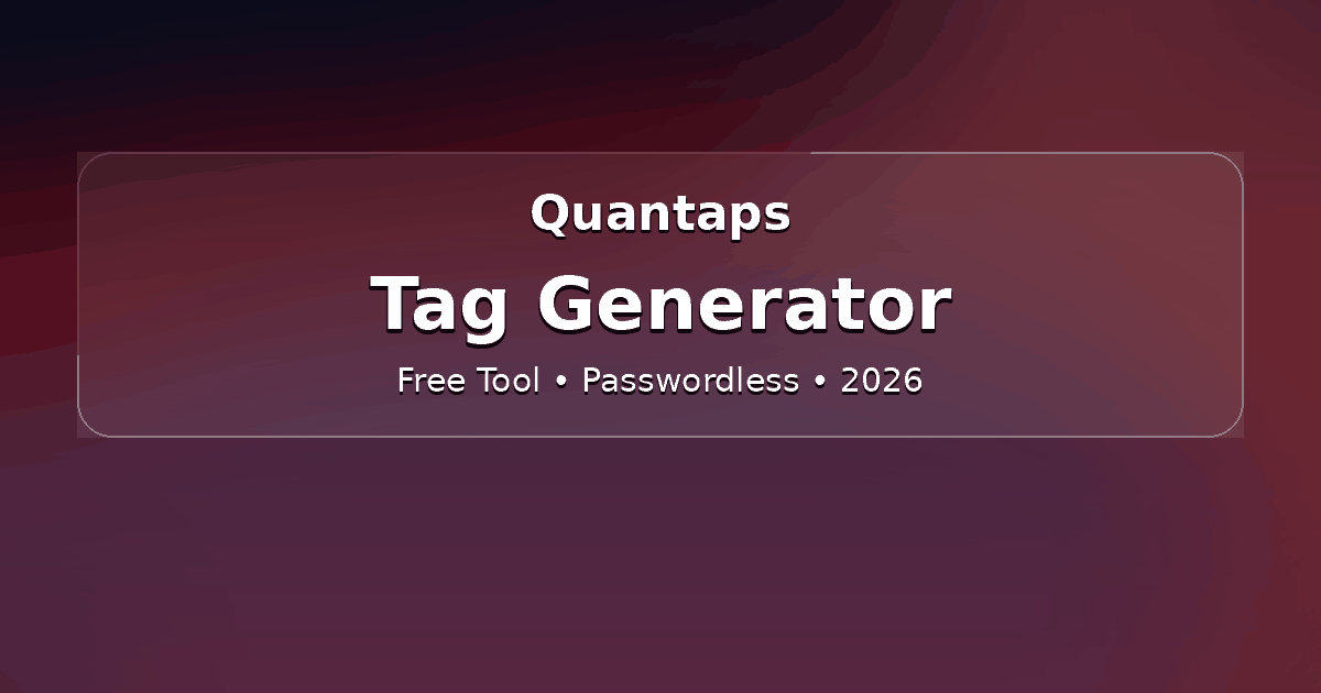 YouTube Tag Generator