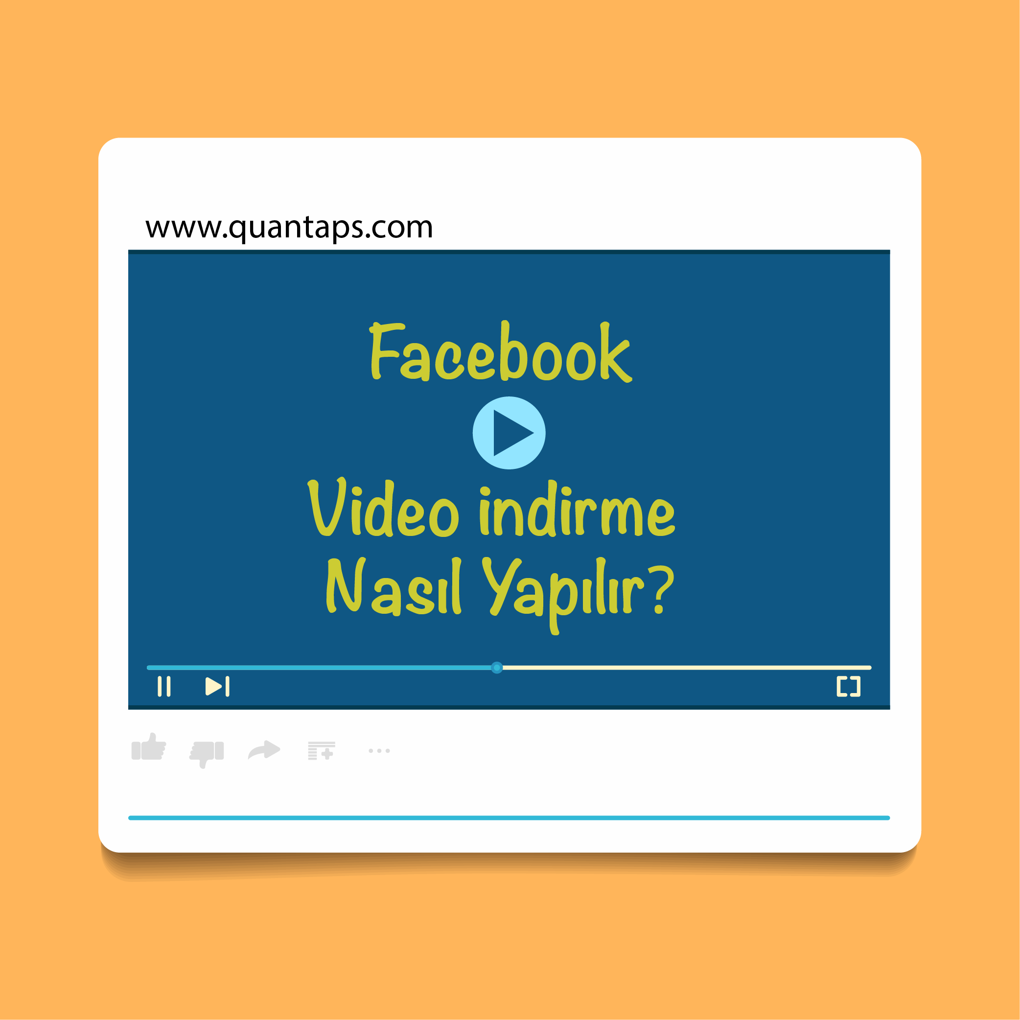 Facebook Video indirme Nasıl Yapılır?