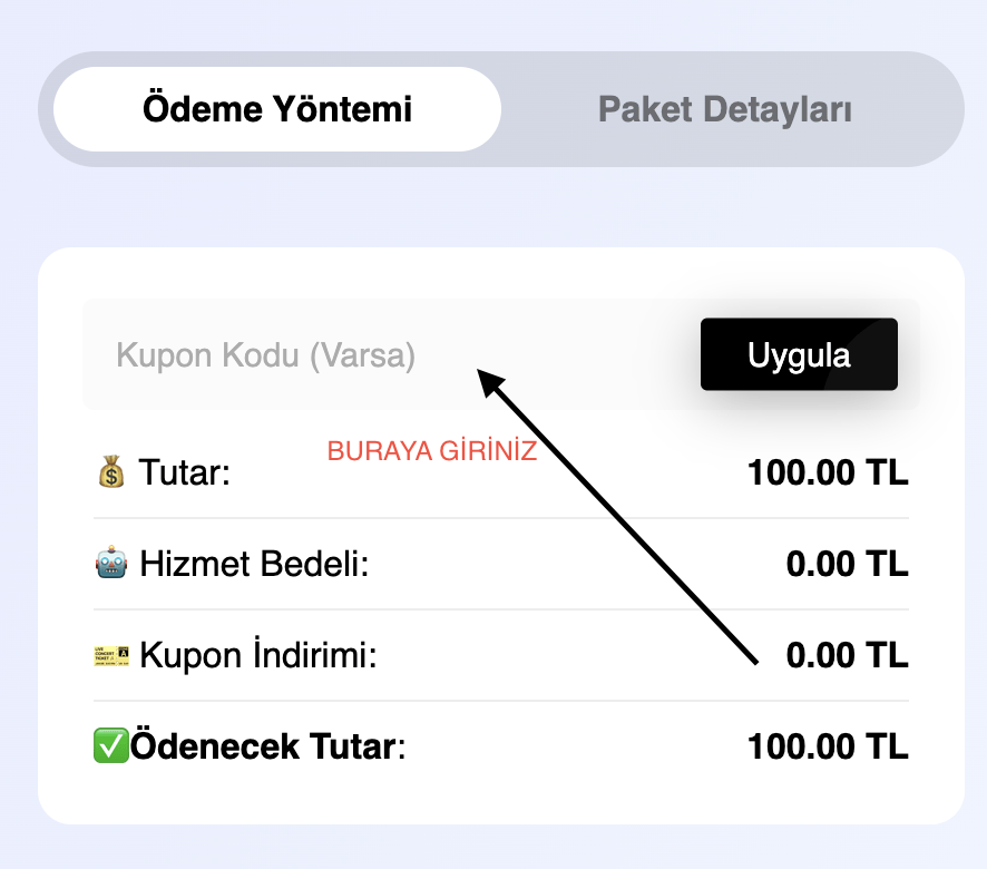 Checkout Görseli