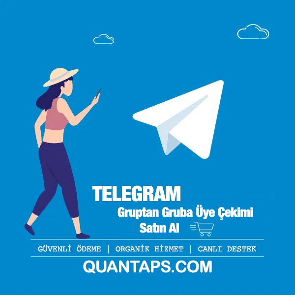 Telegram Gruba Üye Ekleme - Üye Çekme Hizmeti Satın Alın