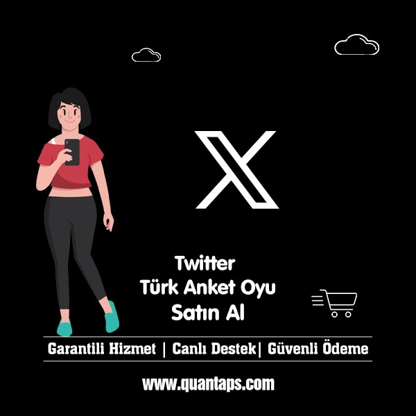 twitter türk anket oyu satın al